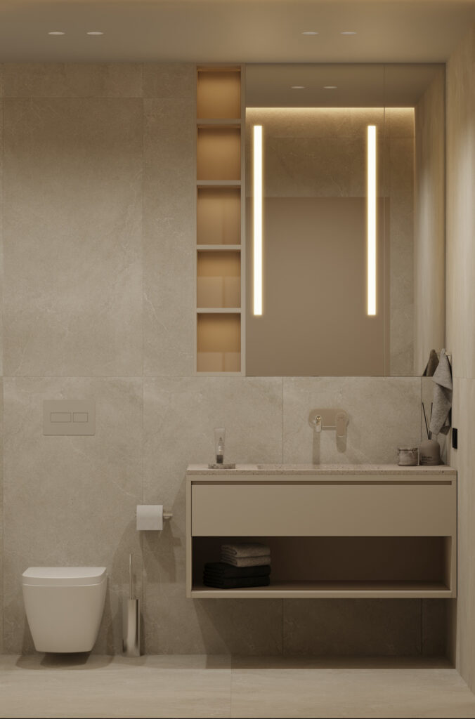 salle de bain nude