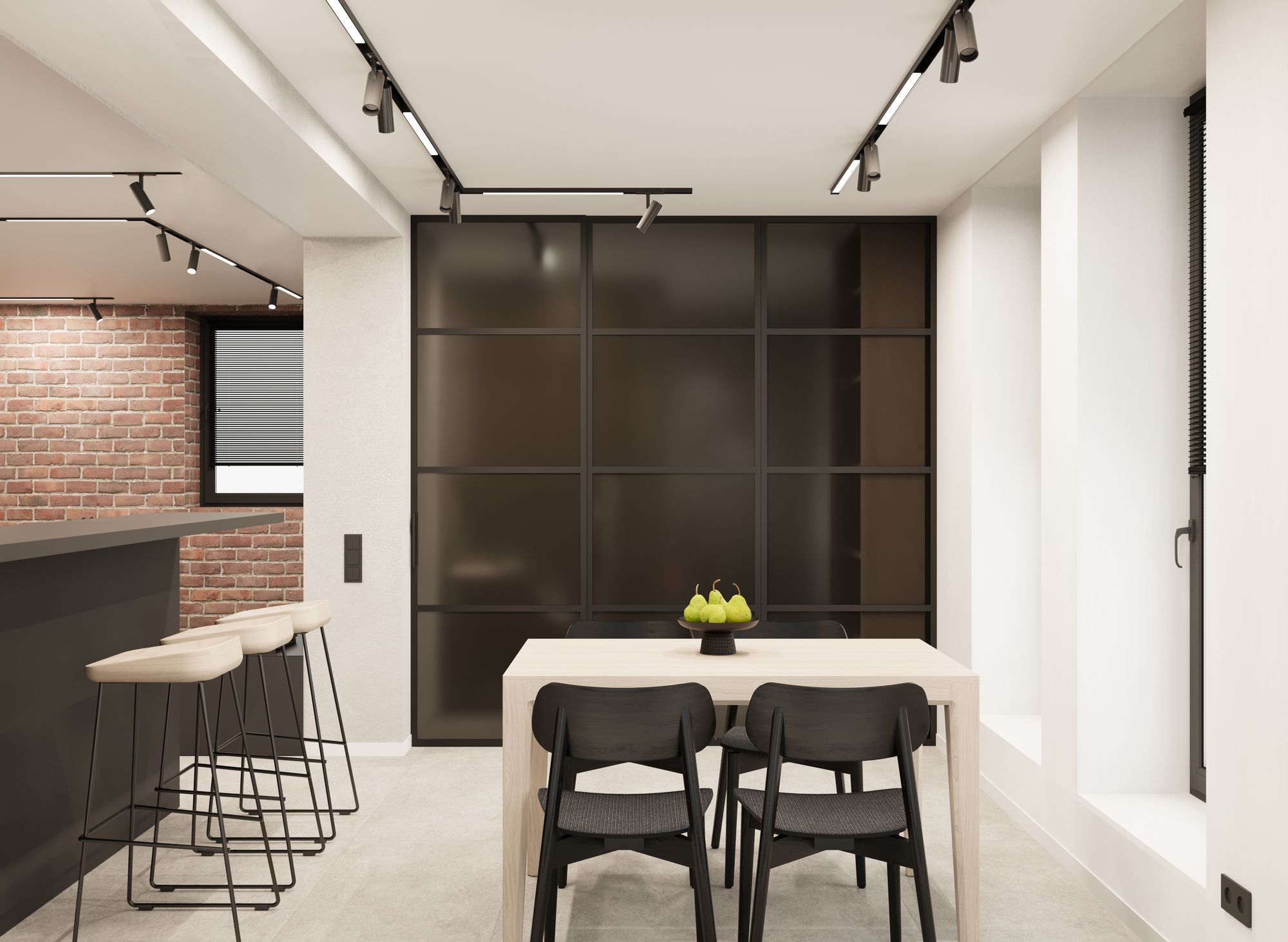 salon style industriel